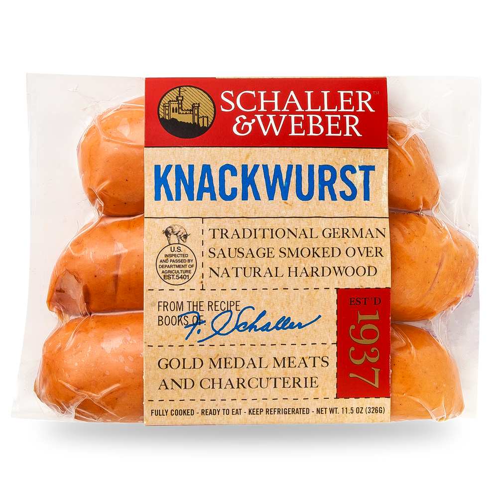 Salchicha Knackwurst Schaller 326g