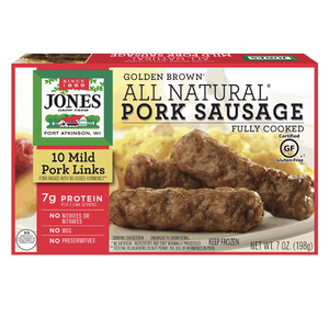 Mild Pork Sausage Jones Dairy 198g