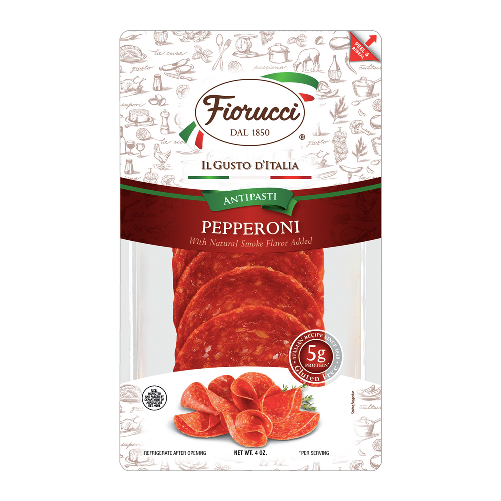 Pepperoni rebanado Fiorucci 113g