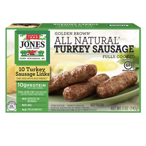 Turkey Sausage Jones Dairy 142g