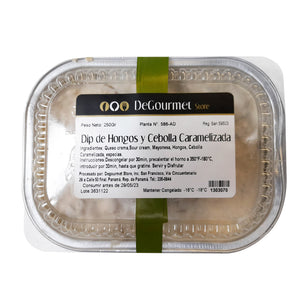 Dip de hongos y cebolla caramelizada DeGourmet 250g
