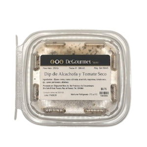 DeGourmet Dip de Alcachofa y Tomate Seco Fresco 250g