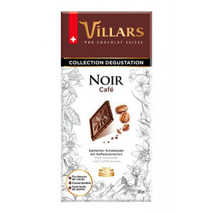 Chocolate amargo con café Villars 100g