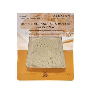 Pate higado pato c/cognac 140g - Alexian