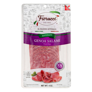 Salami Genoa rebanado Fiorucci 113g